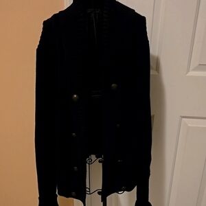 Ralph Lauren Black Cardigan XL